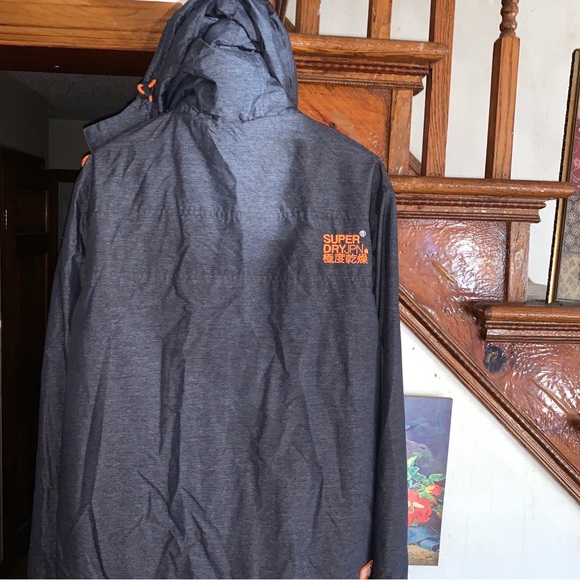 BRITISH DESIGNED JAPAN SPIRIT SUPERDRY WINDCHEATER  JACKET SIZE L PREOWNED - Picture 6 of 12